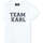 Textil Rapaz T-shirts e Pólos Karl Lagerfeld Z30049-10P-1-23 Branco