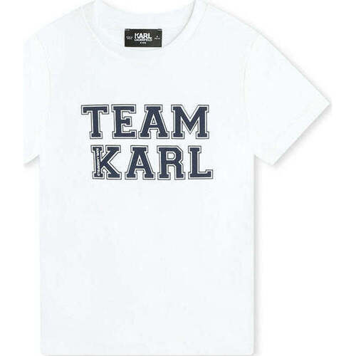 Textil Rapaz Sapatilhas de cano-alto Karl Lagerfeld Z30049-10P-1-23 Branco