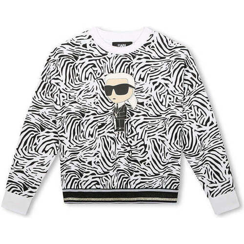 Textil Rapariga Sweats Karl Lagerfeld Z30087-N50-1-23 Branco