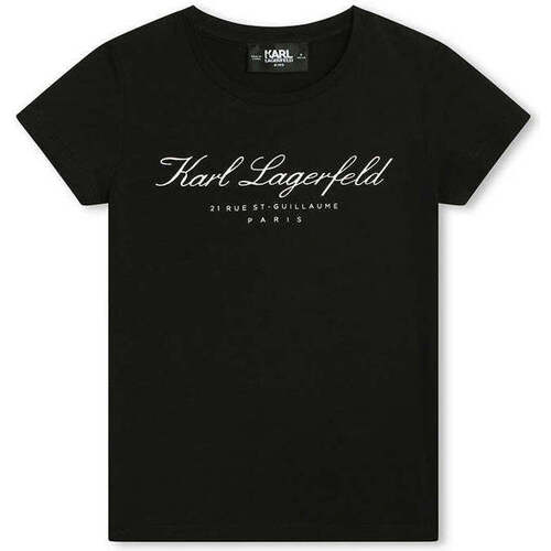 Textil Rapariga Relógios & jóias Karl Lagerfeld Z30107-09B-2-25 Preto