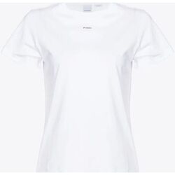 Textil Mulher T-shirts e Pólos Pinko BASICO 100373 A1N8-Z04 Branco
