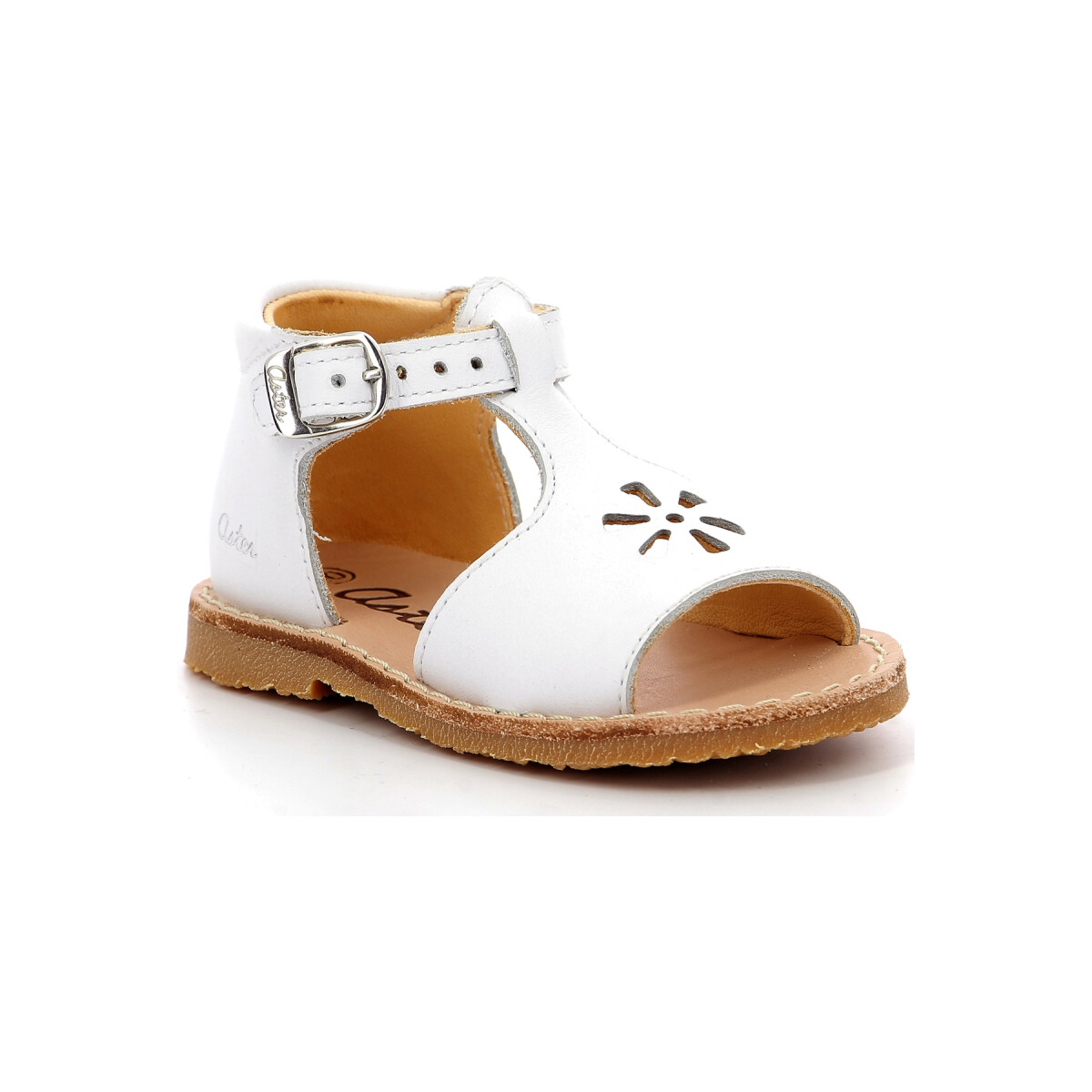 Sapatos Rapariga Sandálias Aster Bimbolo Branco
