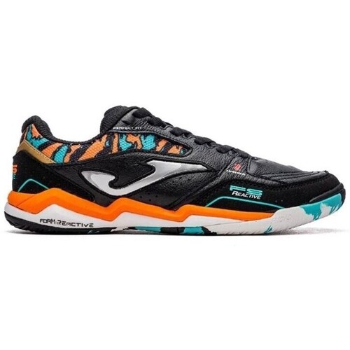 Sapatos Homem Chuteiras Joma Fs Reactive 2401 Indoor Preto