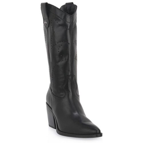 Sapatos Mulher Botins NeroGiardini Sauvage Preto