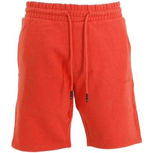 Textil Rapaz Shorts / Bermudas Teddy Smith  Vermelho