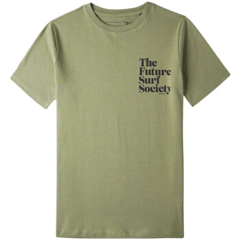 Textil Rapaz product eng 32682 Alpha Industries Basic T Small Logo Neon Print T shirt O'neill  Verde