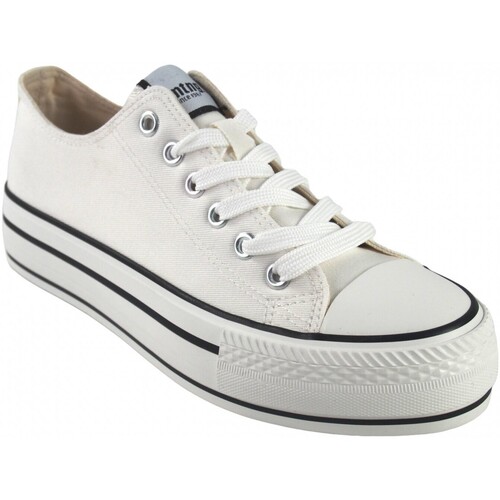 Sapatos Mulher Multi-desportos MTNG Lona senhora MUSTANG 60173 branca Branco