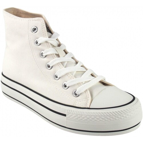 Sapatos Mulher Multi-desportos MTNG Lona senhora MUSTANG 60172 branca Branco
