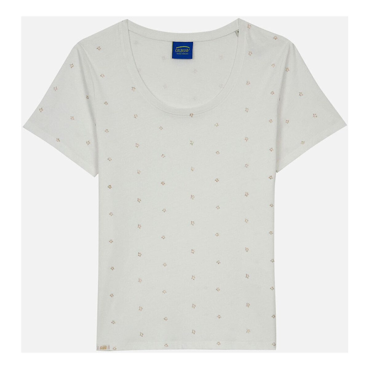 Textil Mulher T-Shirt mangas curtas Oxbow Tee Branco