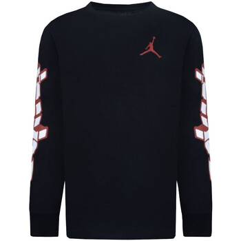 Textil Rapaz T-shirt tops compridas zoom Nike 95C902 Preto