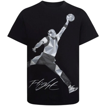 Textil Rapaz T-Shirt mangas curtas Nike boys 95C984 Preto