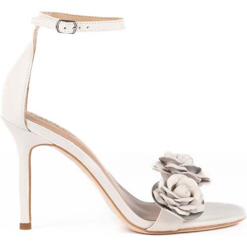 Sapatos Mulher Sandálias Ralph Lauren Allie Flower Branco