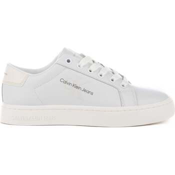 Sapatos Mulher Sapatilhas Calvin Klein Jeans Classic Cupsole Laceup Branco