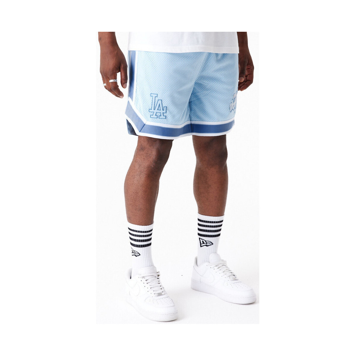 Textil Homem Shorts / Bermudas New-Era World series mesh shorts losdod Azul