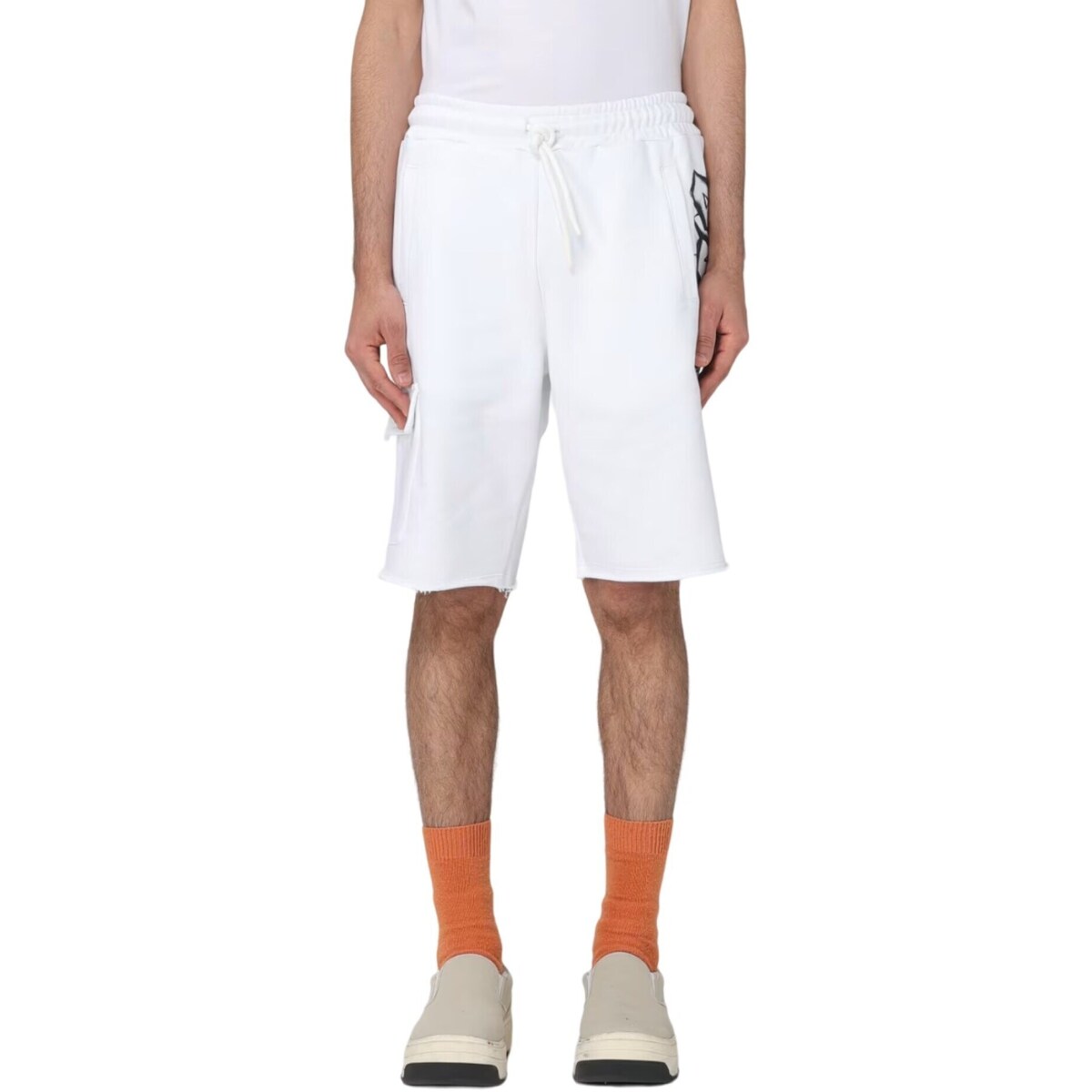 Textil Homem Shorts / Bermudas Disclaimer 54206 Branco