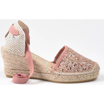 Sapatos Mulher Bonnet À Pompon Vidorreta Alpargatas  06700 Glitter Rosa Rosa