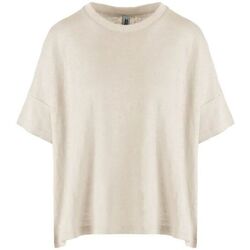 Missguided Plus Vestito T-shirt cammello con cuciture a contrasto