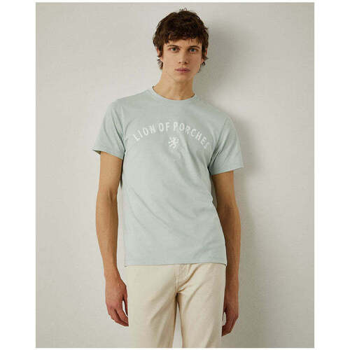 Textil Homem T-shirts e Pólos Lion Of Porches LP004263-605-4-1 Verde