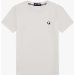BOSS Kidswear logo-print V-neck T-shirt