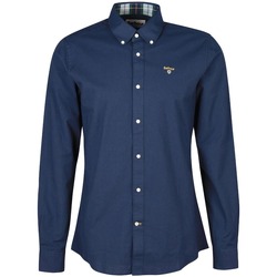 Textil Homem Camisas mangas comprida Barbour MSH5170 Azul