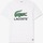 Textil Homem T-shirts e Pólos Lacoste TH1285 Branco