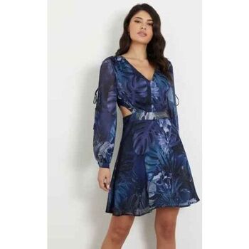 Textil Mulher Vestidos Guess W3GK81 WCWF2-P7PC Azul