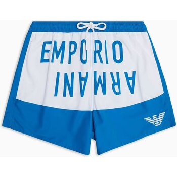 Textil Homem Fatos e Crew shorts de banho Emporio Armani 211740 4R424 Azul