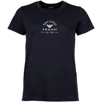 Textil Mulher T-shirts e Pólos Emporio Armani 164720 4R227 Preto