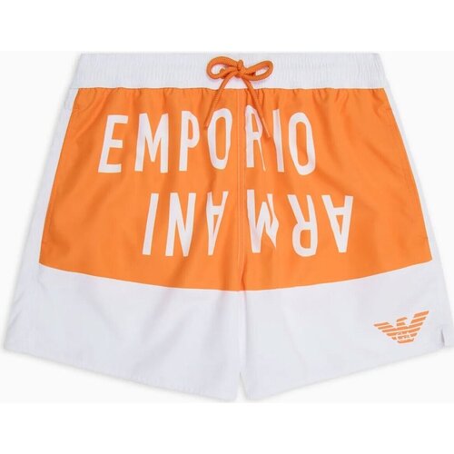 Textil Homem Fatos e Crew shorts de banho Emporio Armani 211740 4R424 Branco