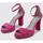 Sapatos Mulher Sandálias Geox D WALK PLEASURE Rosa