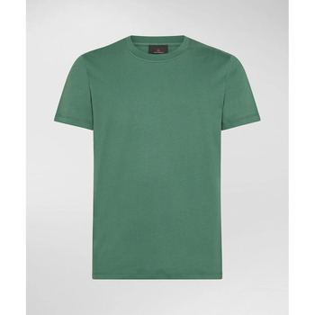 Textil Homem T-shirts e Pólos Peuterey PEU5133 Verde