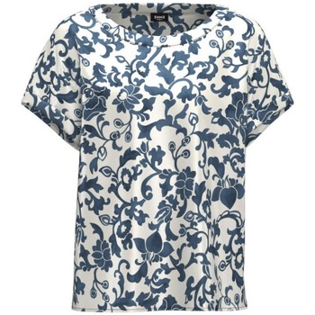 Textil Mulher camisas Linea Emme Marella 15111041 Azul