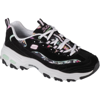 Sapatos Mulher Sapatilhas Skechers D'Lites-Blooming Fields Preto