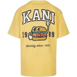 Textil Homem T-Shirt mangas curtas Karl Kani  Amarelo