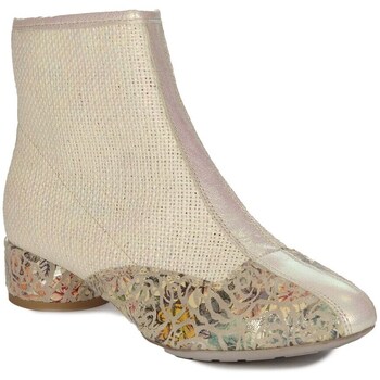Sapatos Mulher Botins Maciejka 0493722005 Dourado, Cor bege