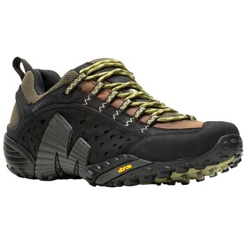 Sapatos Homem Sapatos de caminhada Merrell Intercept Verde azeitona, Preto, Castanho