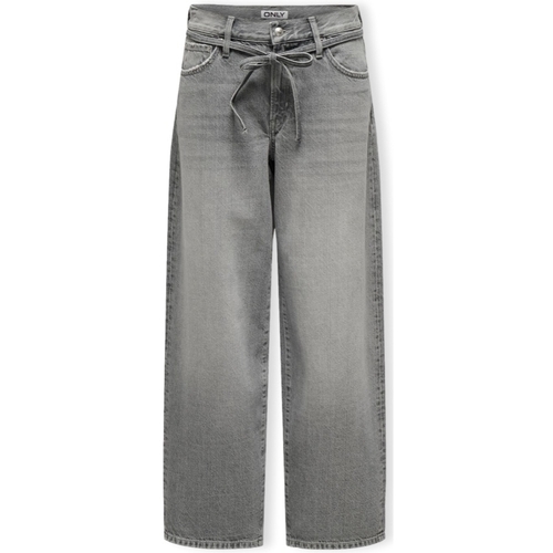 Textil Mulher Calças Jeans Only Calças Gianna - Medium Grey Denim Cinza