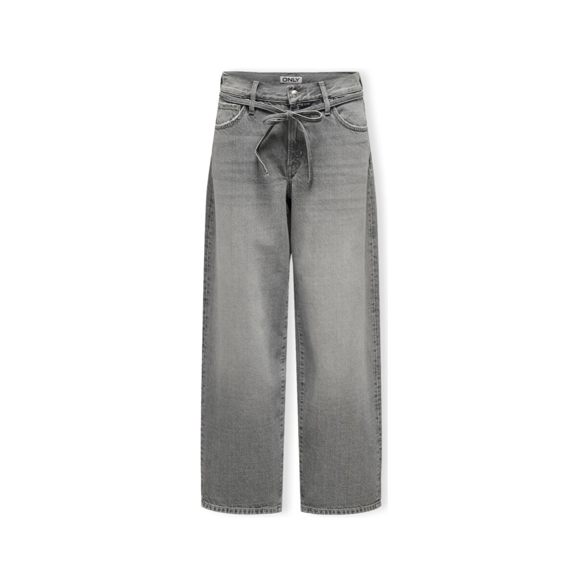 Textil Mulher Calças Jeans Only Calças Gianna - Medium Grey Denim Cinza