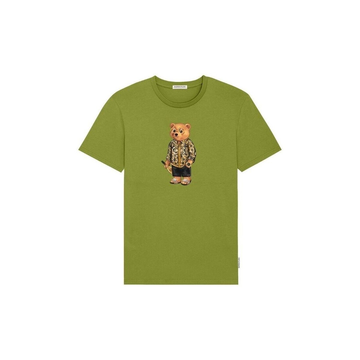 Textil Homem T-Shirt mangas curtas Baron Filou THE GOLDEN GLIDER Verde