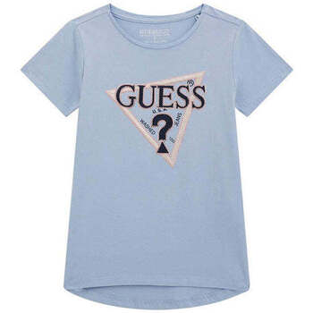 Textil Rapariga T-shirts e Pólos Guess J4RI47-A72J-3-22 Azul