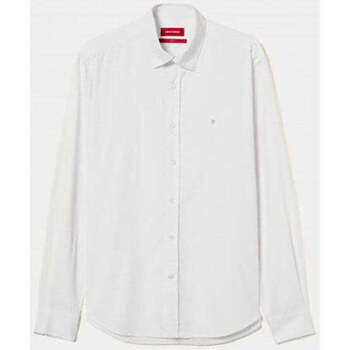 Textil Homem Camisas mangas comprida Lion Of Porches LP004120-001-1-1 Branco