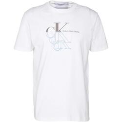 Calvin Klein Modern Graues Bandeau-Oberteil aus Baumwolle mit Logobund