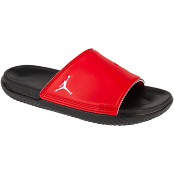 Sapatos Homem Chinelos world Nike Air Jordan Play Side Slides Vermelho