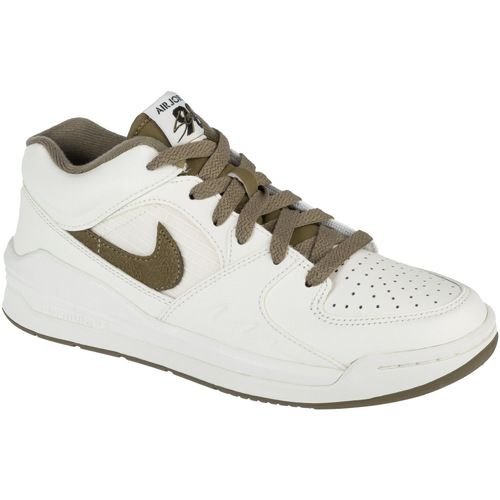 Sapatos Mulher Sapatilhas de basquetebol Nike Nike air jordan 1 mid se ps earth tone dark chocolate brown dc7249-200 12c Branco