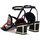 Sapatos Mulher Sandals CAMPUS Carlit CM0109122260 Black Red LUISA 406 Preto