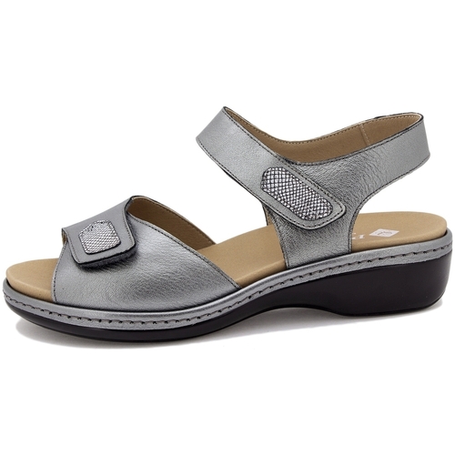 Sapatos Mulher Sandálias Piesanto 220802 Prata