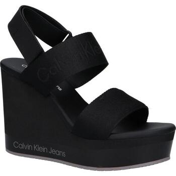 Sapatos Mulher Sandálias Calvin Klein Jeans YW0YW01360 WEDGE SANDAL YW0YW01360 WEDGE SANDAL 