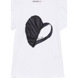 Textil Rapariga T-Shirt mangas curtas Patrizia Pepe 7M0818-J061 Branco