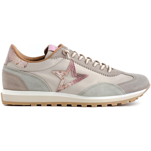 Sapatos Mulher Sneaker 1293 Blanco Cetti 1259 Bege