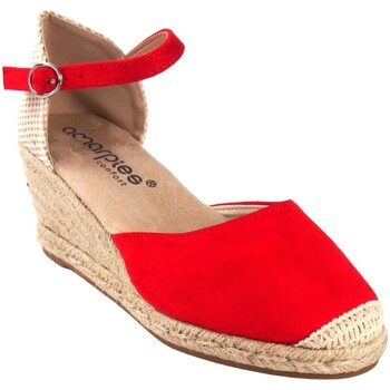 Amarpies Sapato feminino  26484 acx vermelho Vermelho